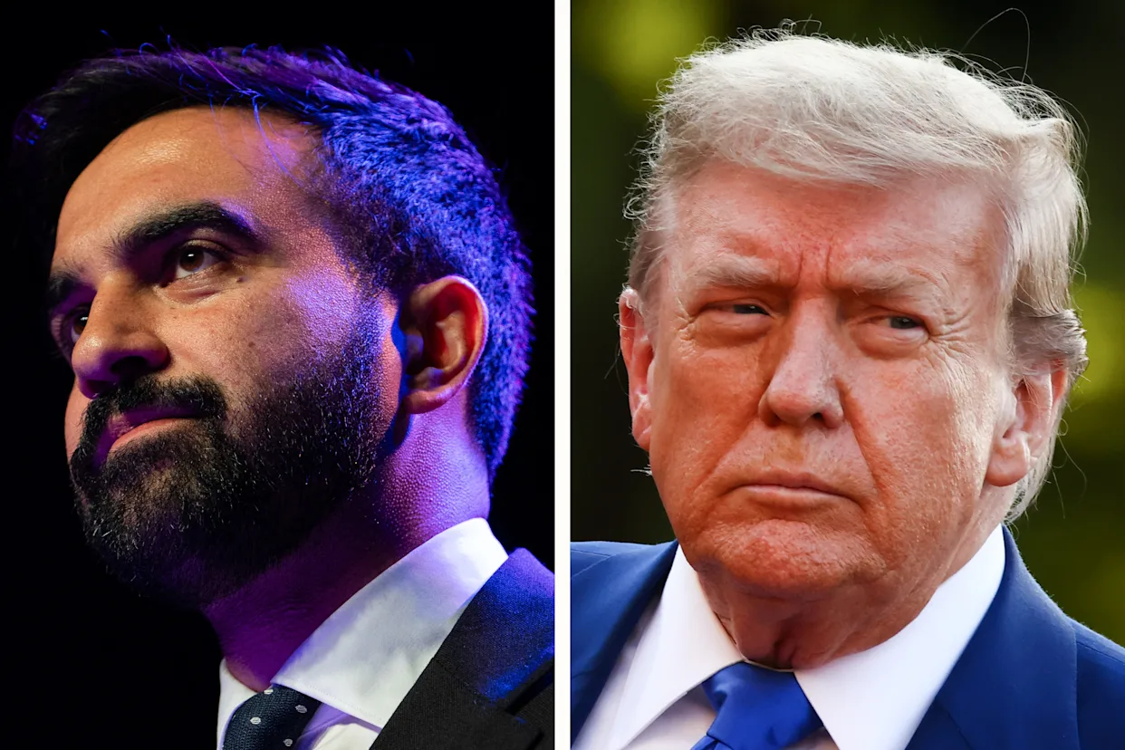 ترامپ و زهران ممدانی ترامپ و زهران ممدانی