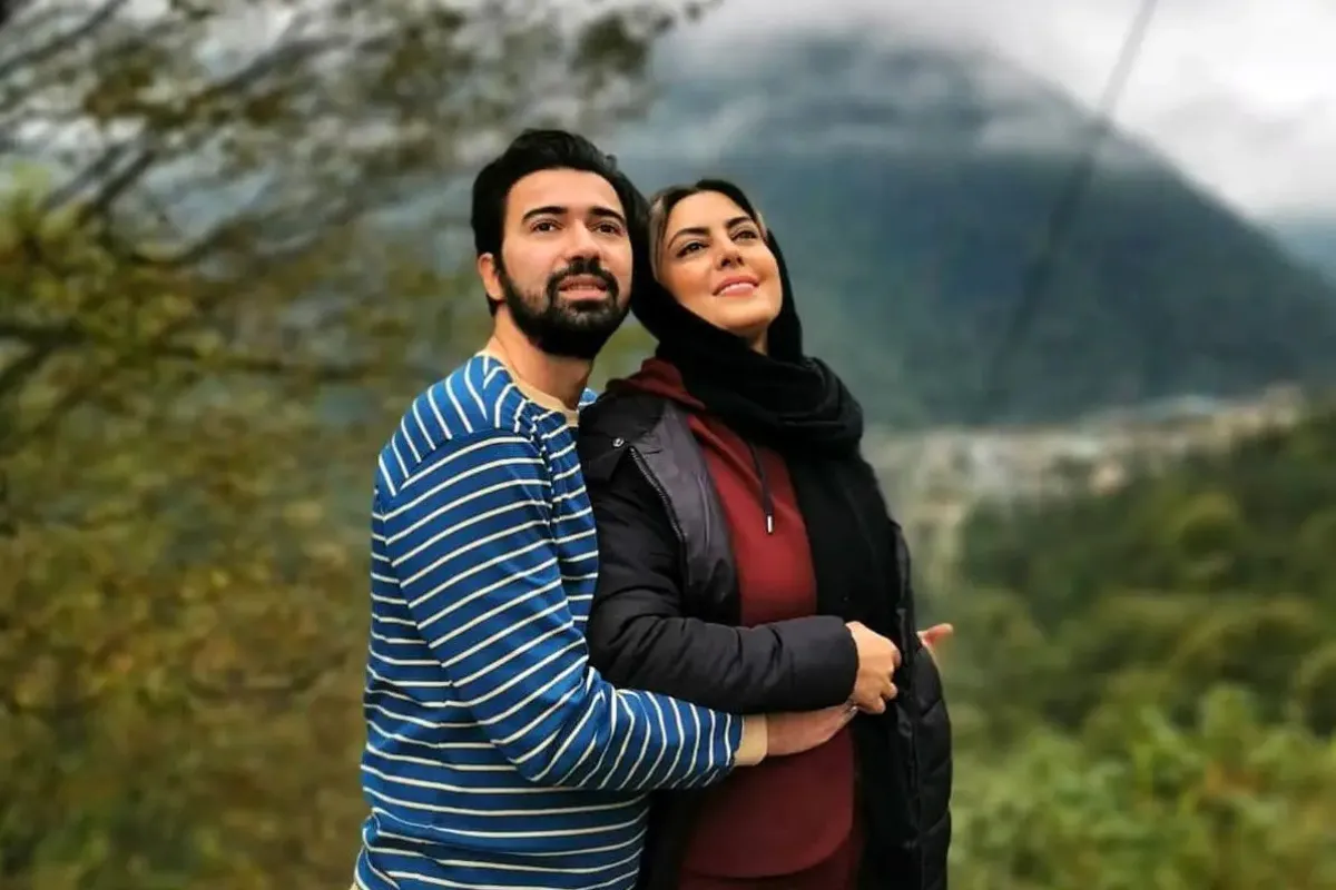 نیلوفر شهیدی و همسرش نیلوفر شهیدی و همسرش