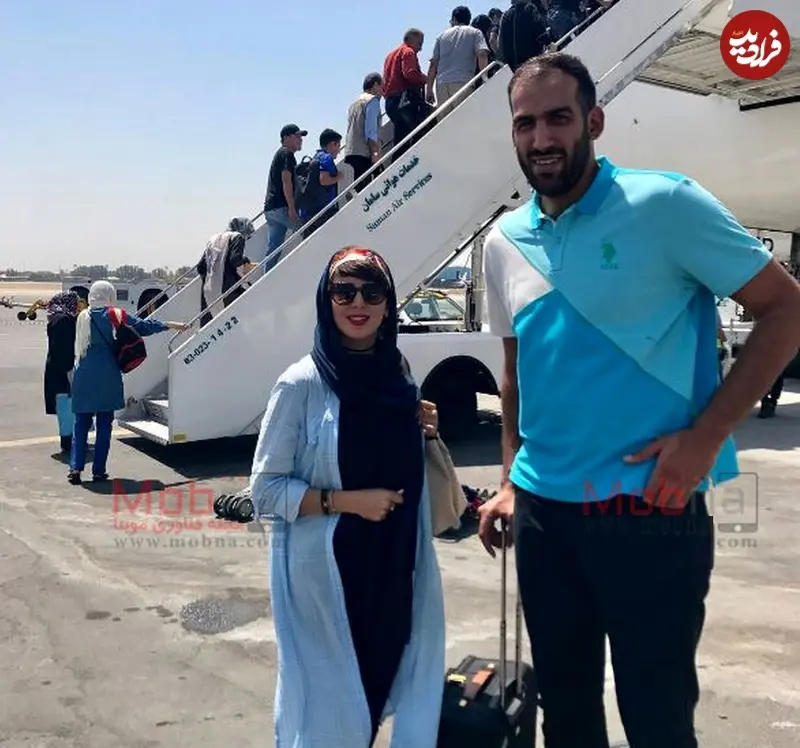 لیلا بلوکات و حامد حدادی در مشهد