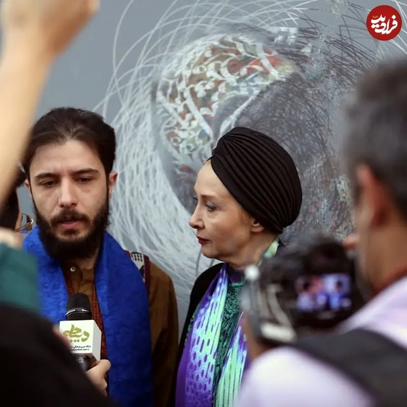 کتایون ریاحی و پسرش پوریا