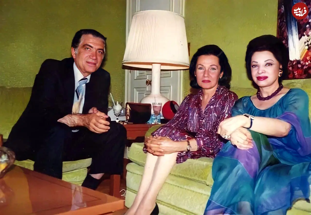 شمس و غلامرضا پهلوی با فوزیه