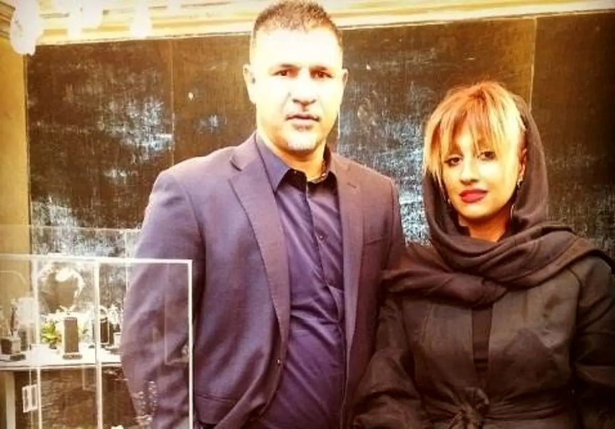 علی دایی و همسرش علی دایی و همسرش