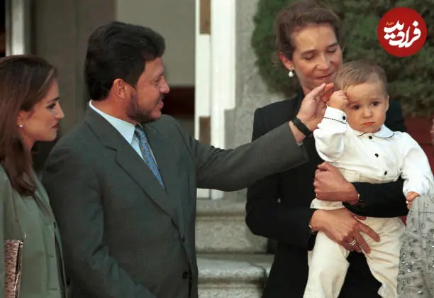 پملک عبدالله دوم، پادشاه اردن پ