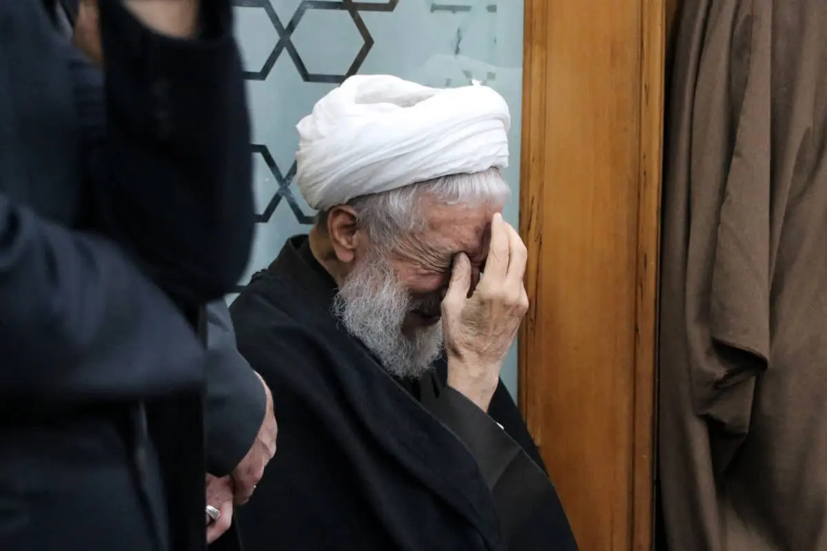 کاظم صدیقی مراسم  پسرش