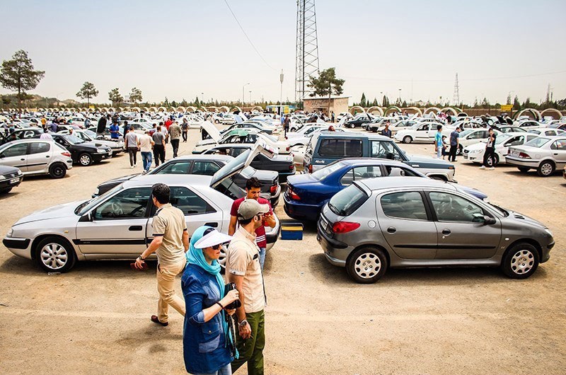 بازار خودرو در آستانه شب  عید