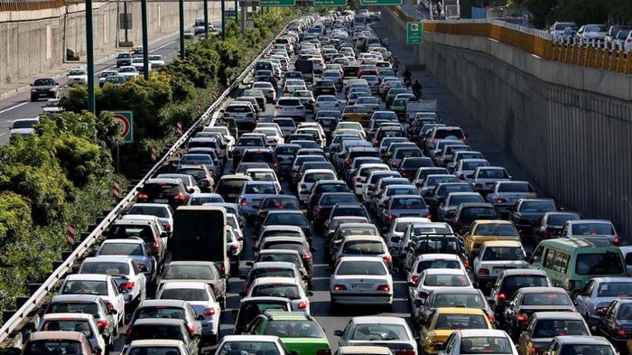 علت ترافیک سنگین تهران