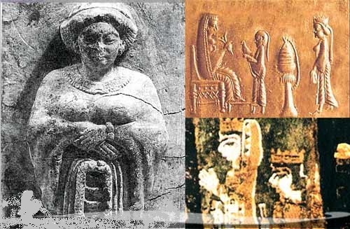 زنان ایرانی در دوره‌های پیش از تاریخ 