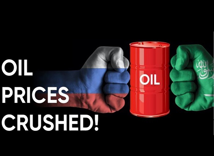 جنگ نفتی عربستان و روسیه