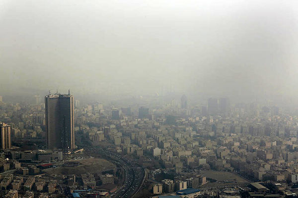 وضعیت قرمز آلودگی هوا در کلانشهرها