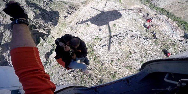 نجات جان ۵ کوهنورد گم شده در دماوند