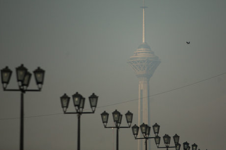 شاخص کیفیت هوا در تهران