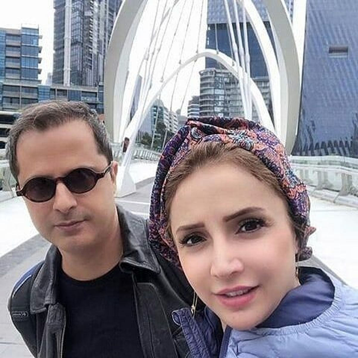 شبنم قلی خانی در کنار همسرش + عکس
