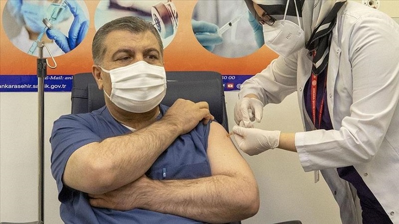  واکسیناسیون کرونا در ترکیه 