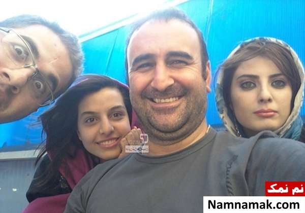 بهبود سریال پایتخت در کنار همسر و دخترش باران + عکس