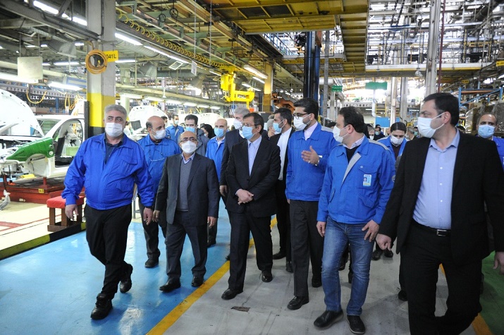 ظرفیت تولید در ایران خودرو