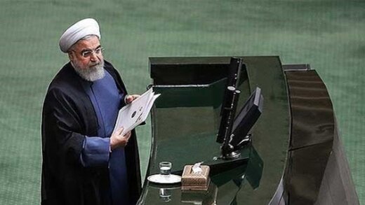 غیبت روحانی در مجلس