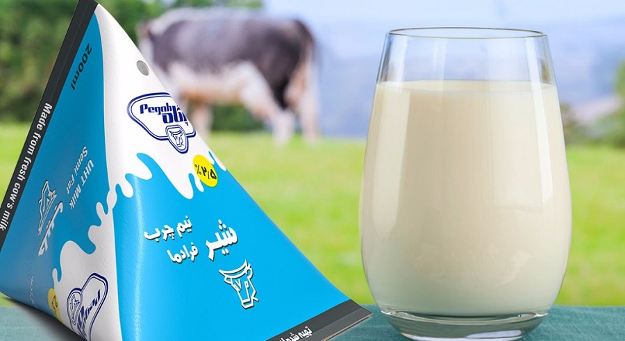 میزان مصرف روزانه شیر و لبنیات