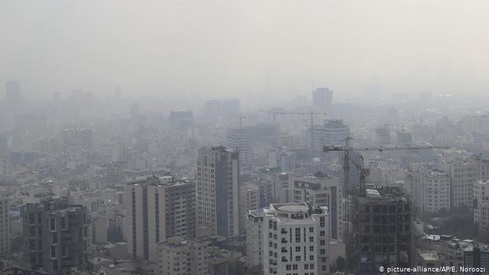 آمار سالانه آلودگی هوای تهران