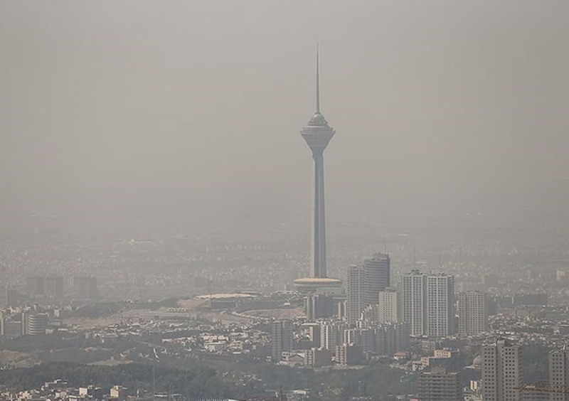 میزان سرب هوای تهران 