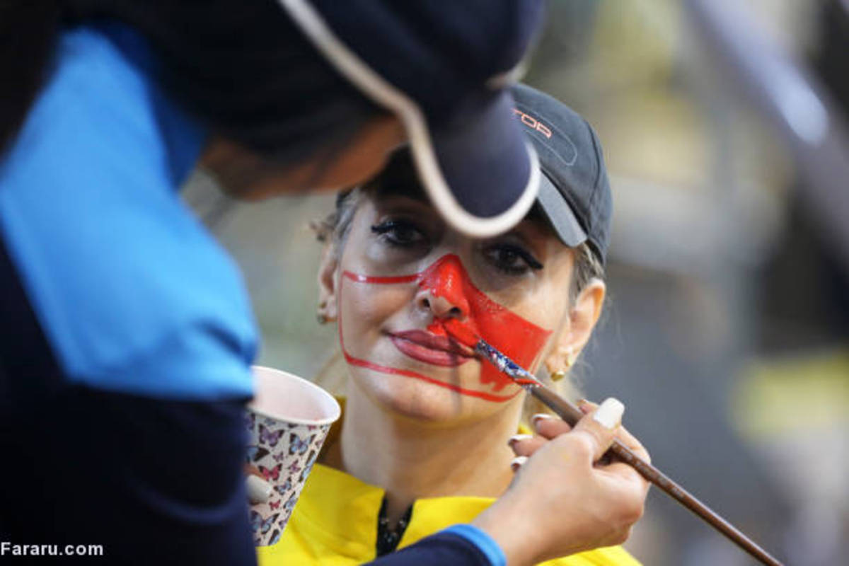 ابتکار عجیب زنان بدنساز در تهران؛ نقاشی به جای ماسک