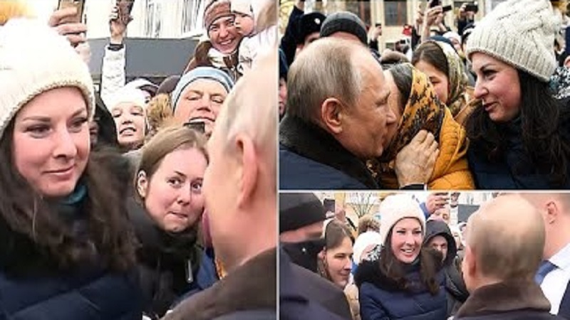 خواستگاری دختر روس از پوتین