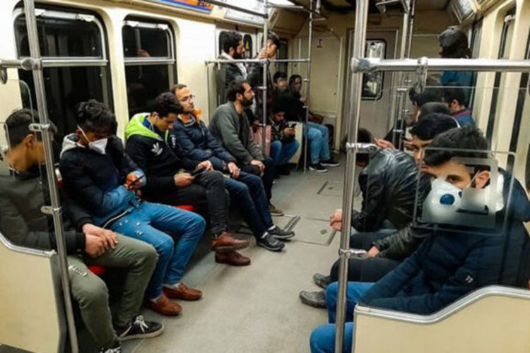 استفاده اجباری از ماسک در مترو
