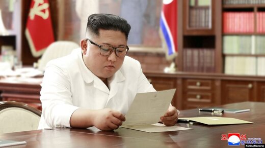 نامه رهبر کره شمالی 
