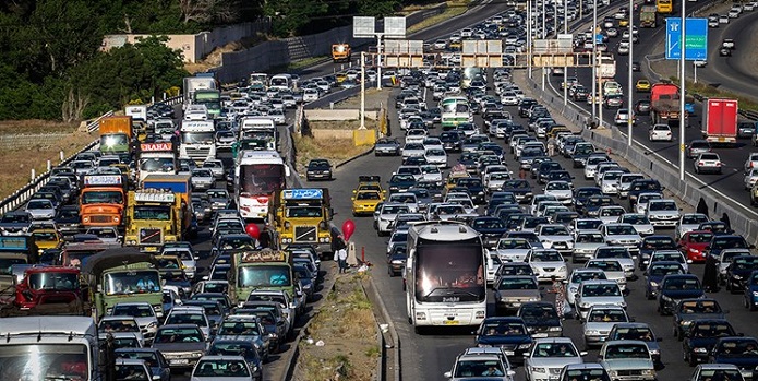 ترافیک سنگین در هراز 