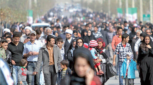 پنجره طلایی جمعیت ایران در حال بسته شدن است