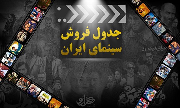 جدول فروش سینمای ایران منتشر شد