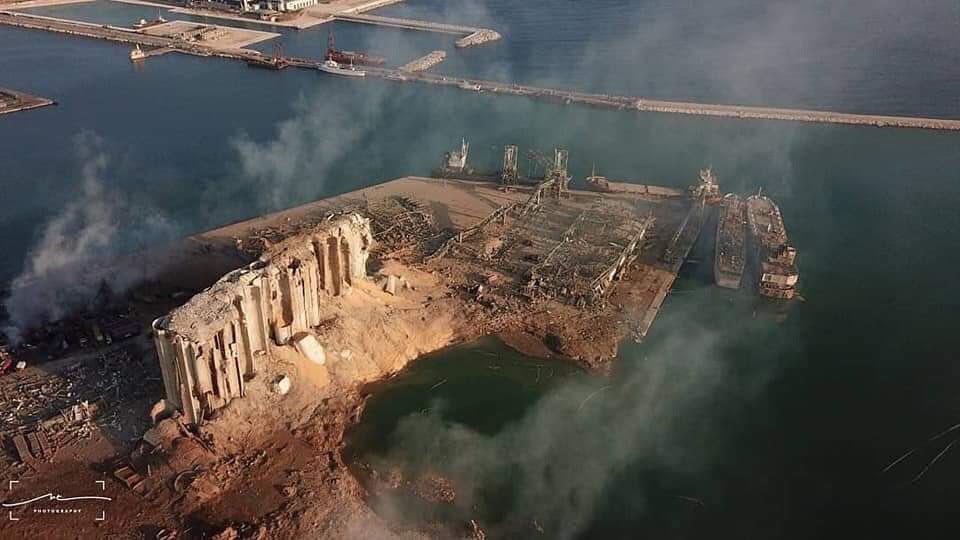 تازه‌ترین تصاویر از شهر بیروت پس از انفجار