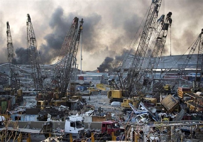 انفجار بیروت لبنان
