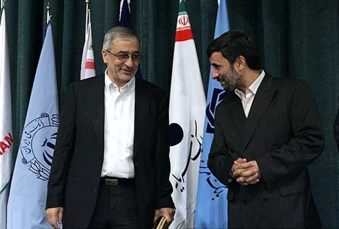 محمود احمدی نژاد و طهماسب مظاهری