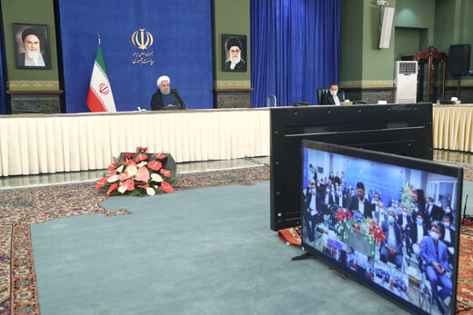روحانی: شنبه‌های مقاومت و پنجشنبه‌های تولید را به دشمن نشان می‌دهیم