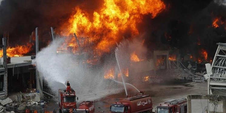 انفجار دوباره در بندر بیروت