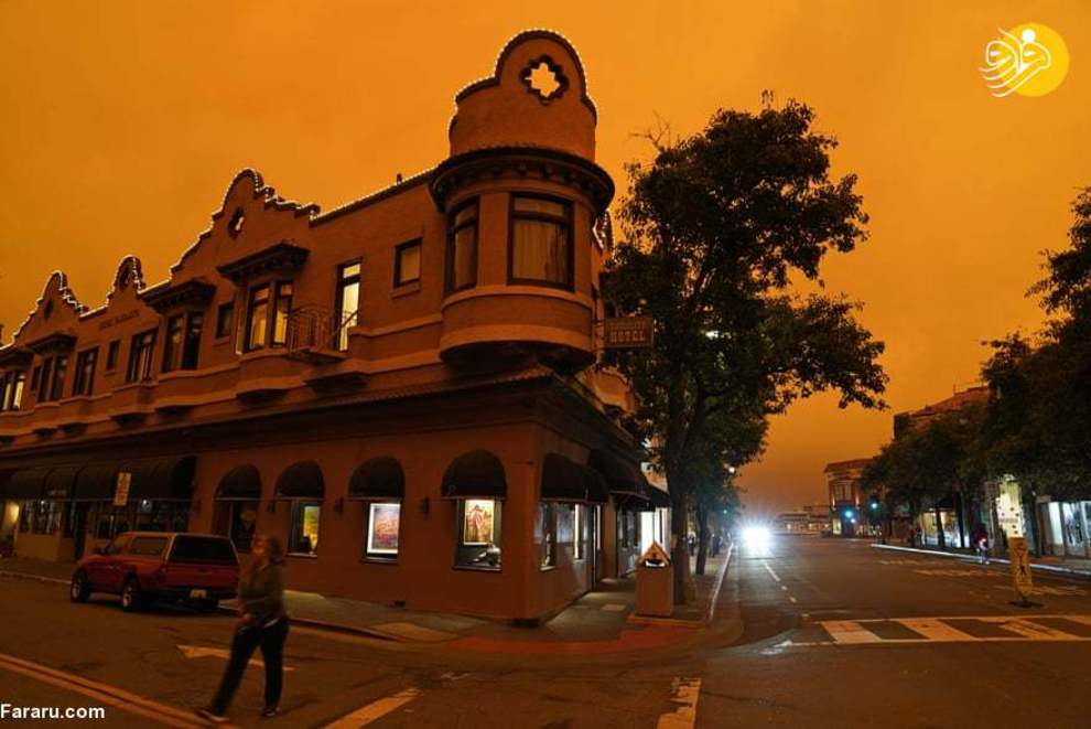 آتش سوزی در جنگل های سانفرانسیسکو