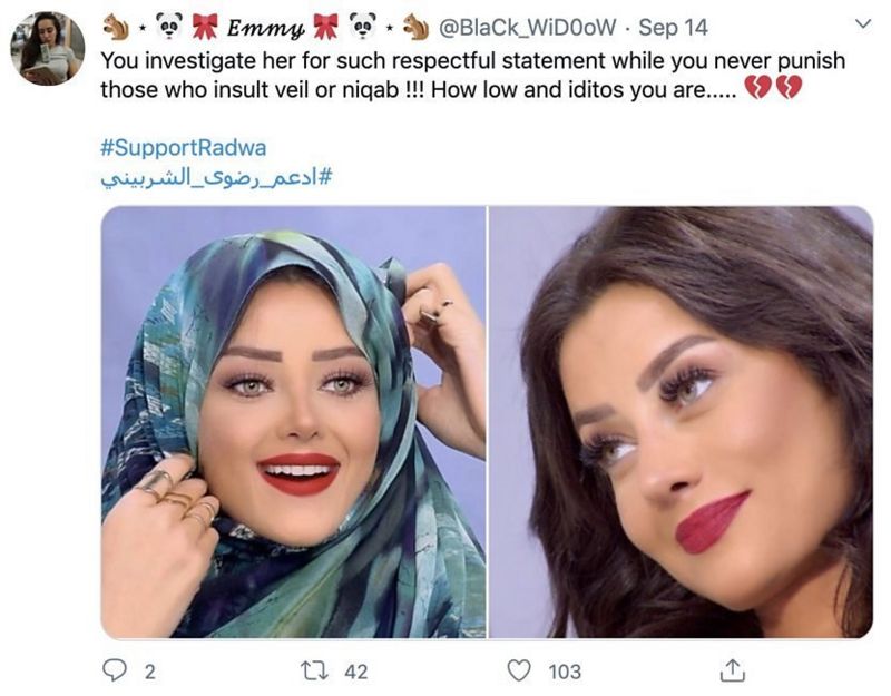 اظهارنظر خبرساز مجری مصری درباره حجاب
