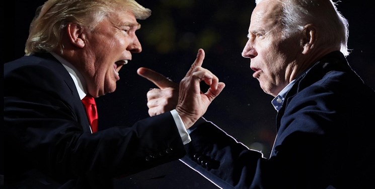 رقابت ترامپ و جو بایدن در انتخابات