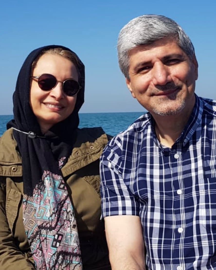 مریم کاویانی و همسرش رامین مهمان‌پرست