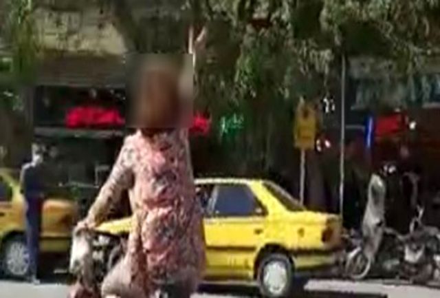 دستگیری زن بی حجاب در اصفهان 