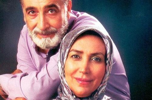 محمود پاک نیت و همسرش 