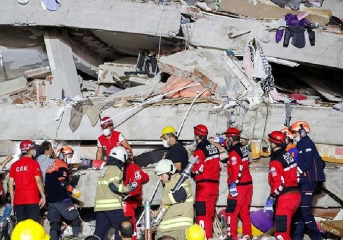 آخرین آمار قربانیان زلزله ازمیر ترکیه