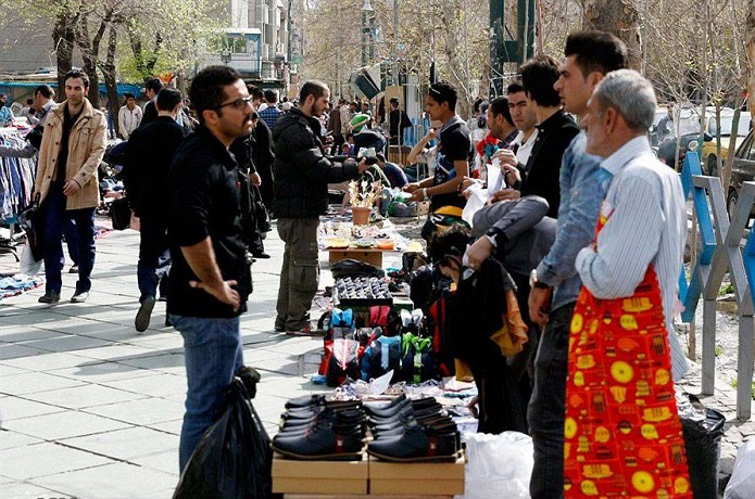 دستفروشان تهرانی