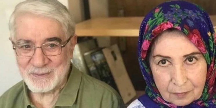 کرونای میرحسین موسوی و زهرا رهنورد 
