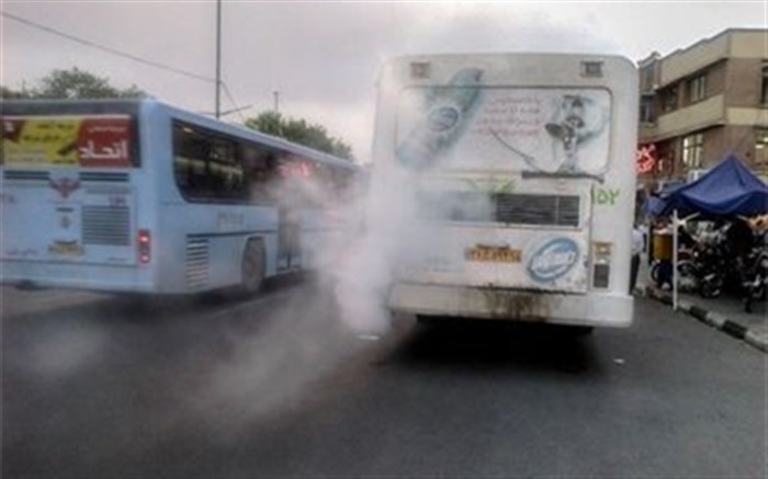 کاهش آلایندگی اتوبوس‌ های فرسوده
