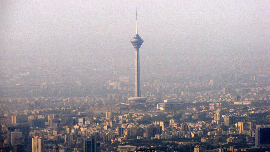 وضعیت آلودگی هوا در تهران