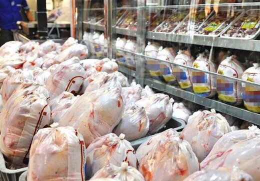 توزیع روزانه ۸۰۰ تن مرغ گرم در پایتخت