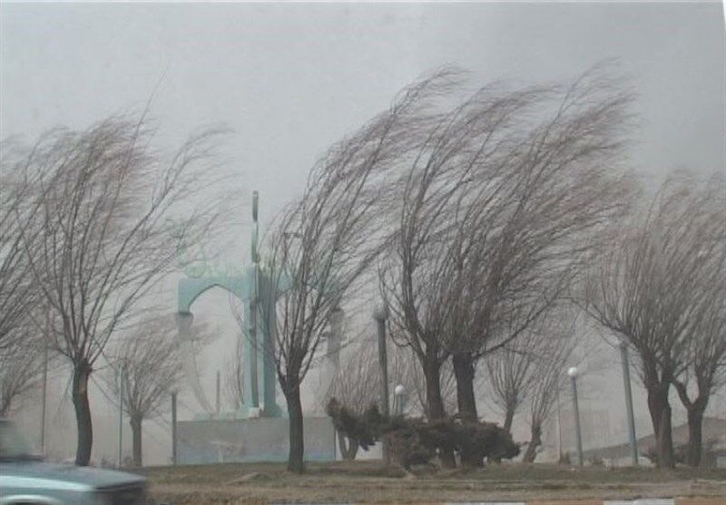 پیش‌بینی وزش باد شدید در ۱۵ استان