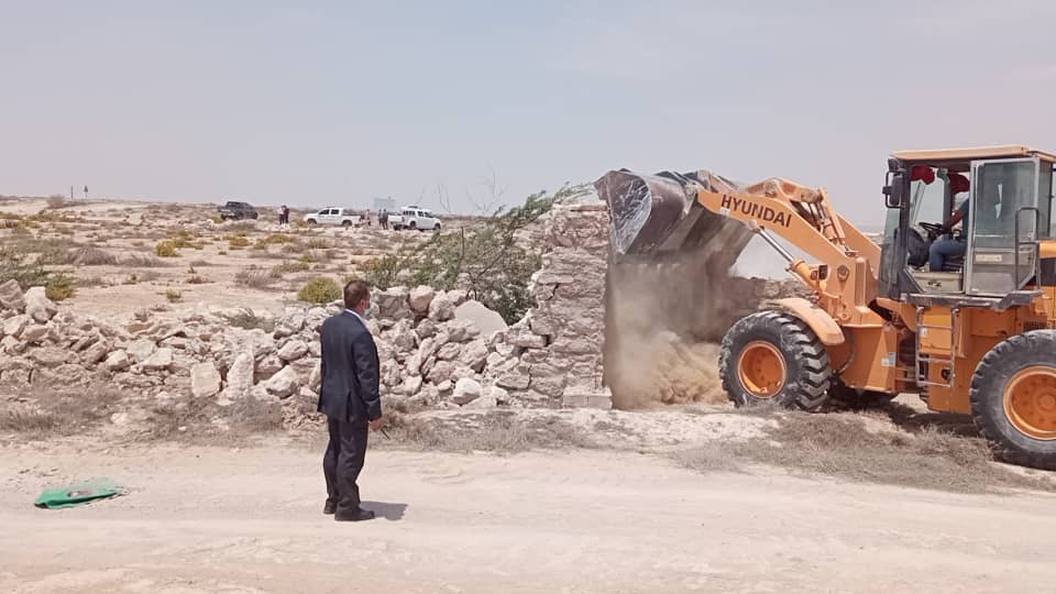 ۳۵۰۰ مترمربع اراضی خالصه دولتی به ارزش ۱۴ میلیارد ریال در روستای ریگو قشم رفع تصرف شد
