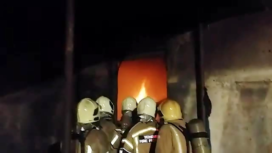آتش‌سوزی در کارگاه مبل سازی